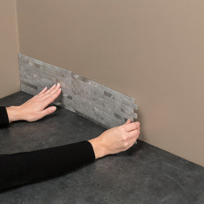 Carrelage mural adhésif Aspect Collage