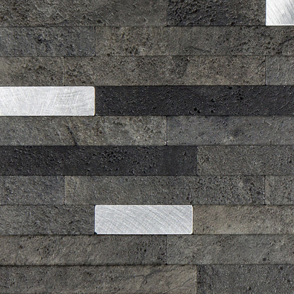 Carrelage mural adhésif Aspect Collage