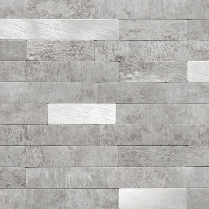 Carrelage mural adhésif Aspect Collage