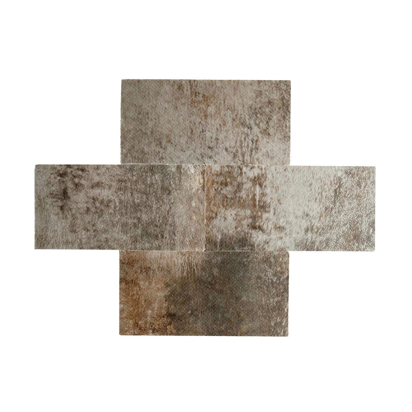 Carrelage mural adhésif Aspect Collage