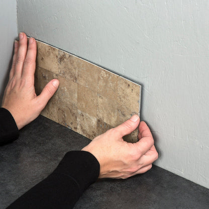 Carrelage mural adhésif Aspect Collage