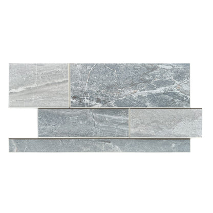 Carrelage mural adhésif Aspect Collage