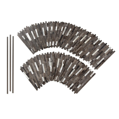 Carrelage mural adhésif Aspect Collage