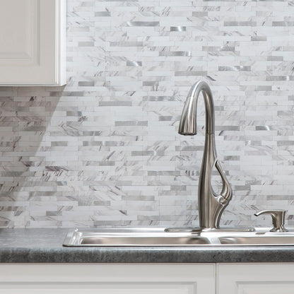 Carrelage mural adhésif Aspect Collage