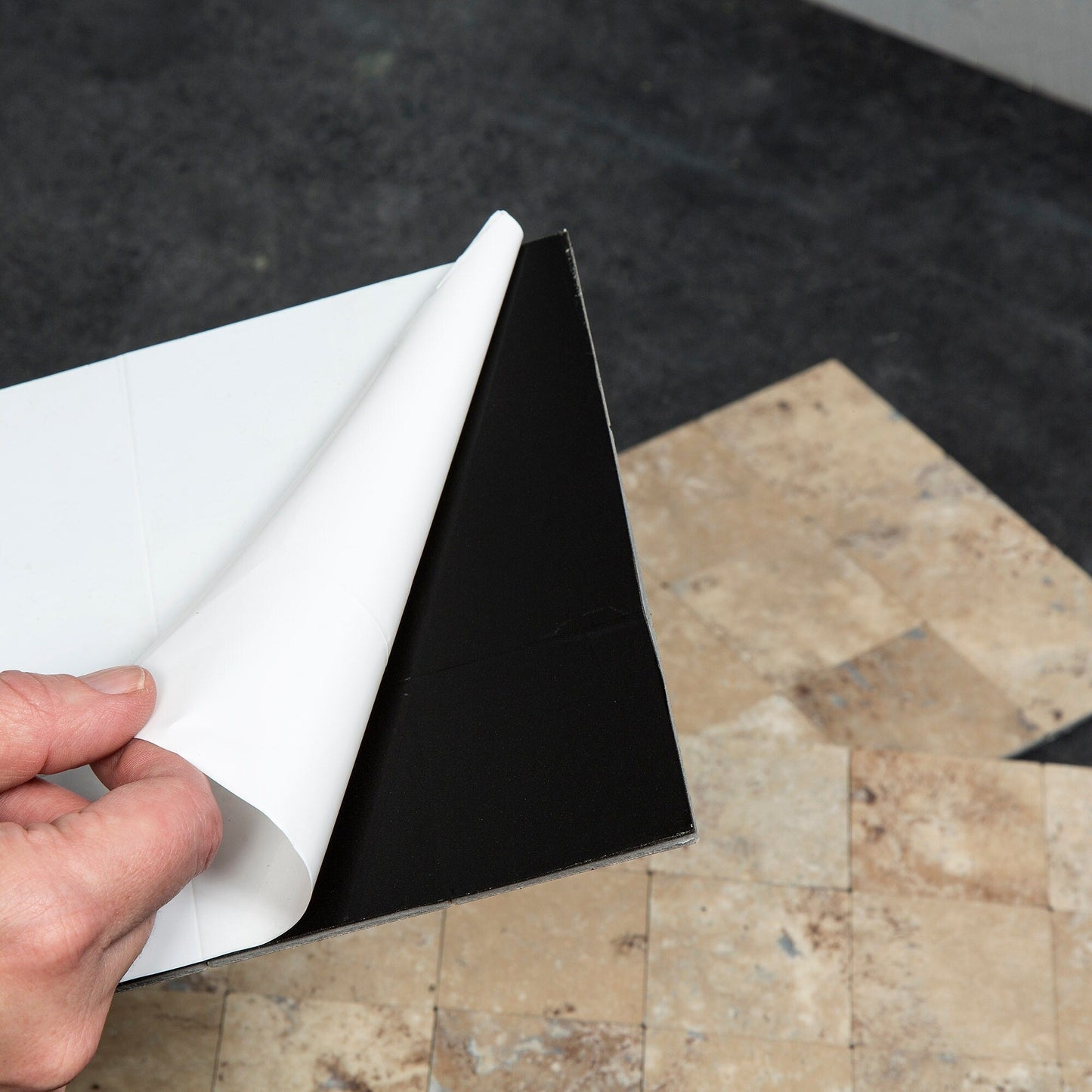 Carrelage mural adhésif Aspect Collage