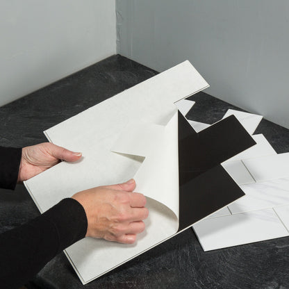 Carrelage mural adhésif Aspect Collage