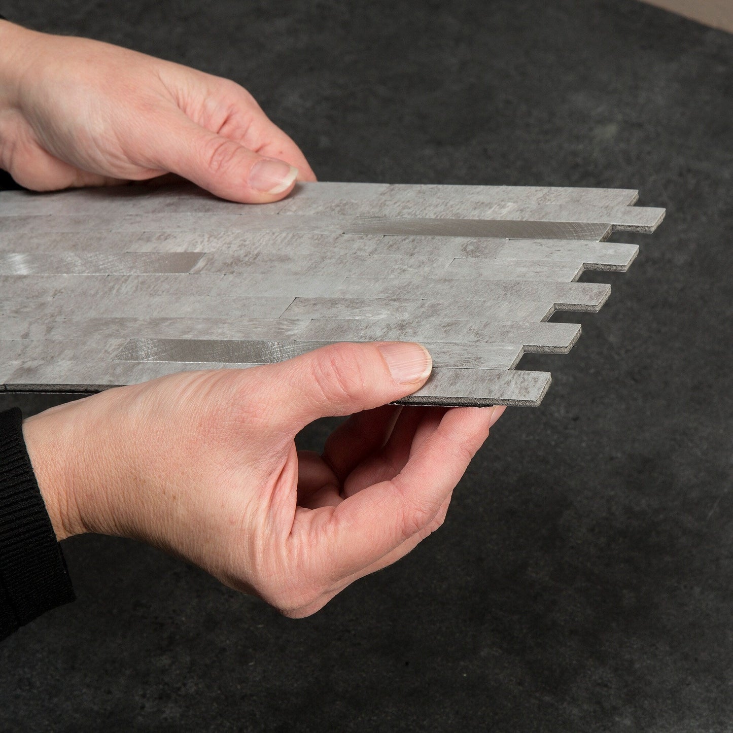 Carrelage mural adhésif Aspect Collage