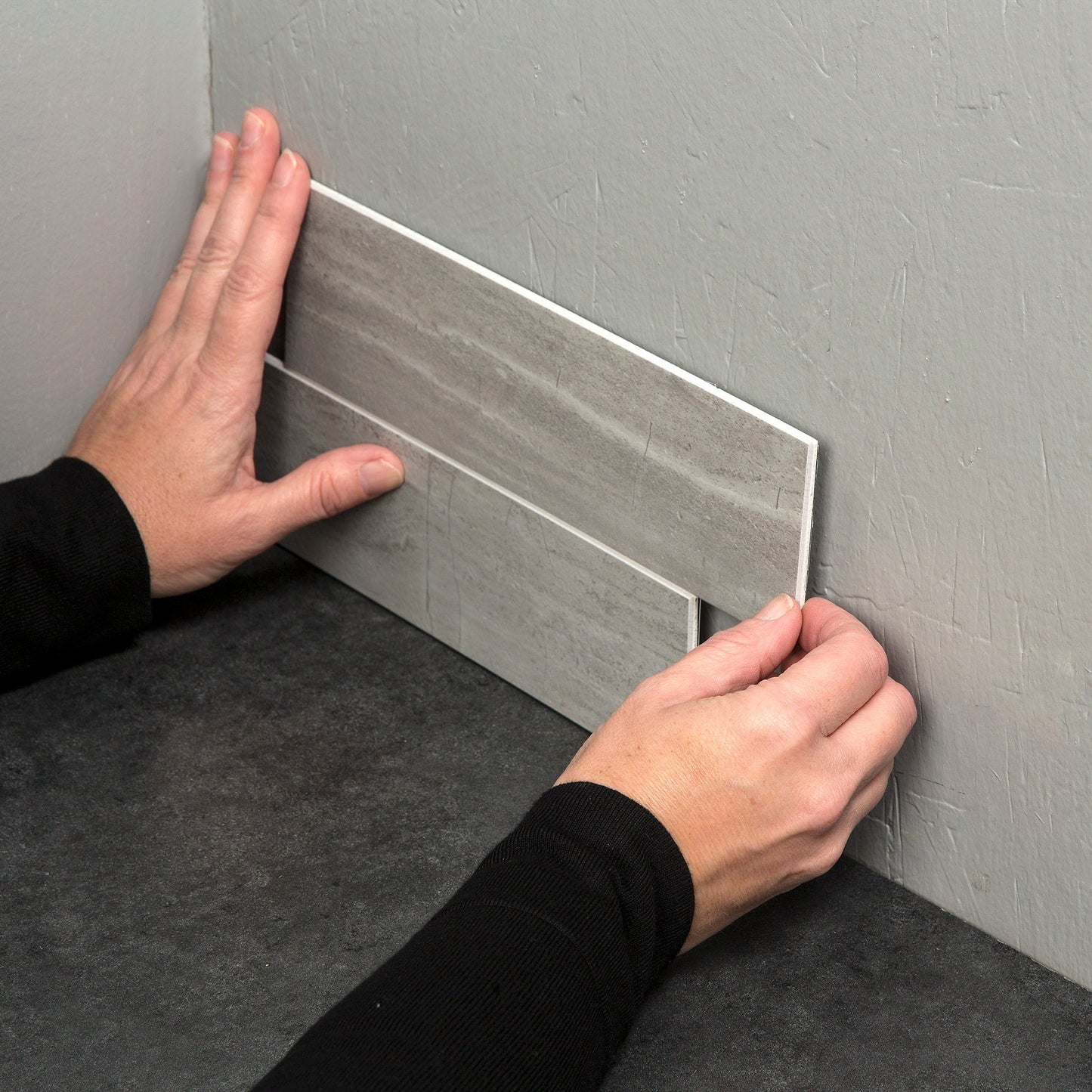 Carrelage mural adhésif Aspect Collage