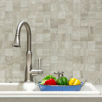 Carrelage mural adhésif Aspect Collage