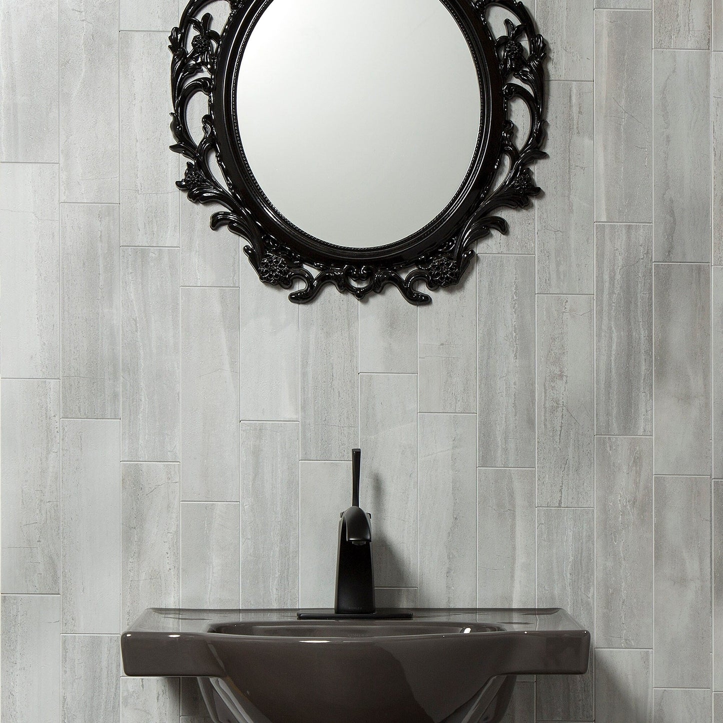 Carrelage mural adhésif Aspect Collage