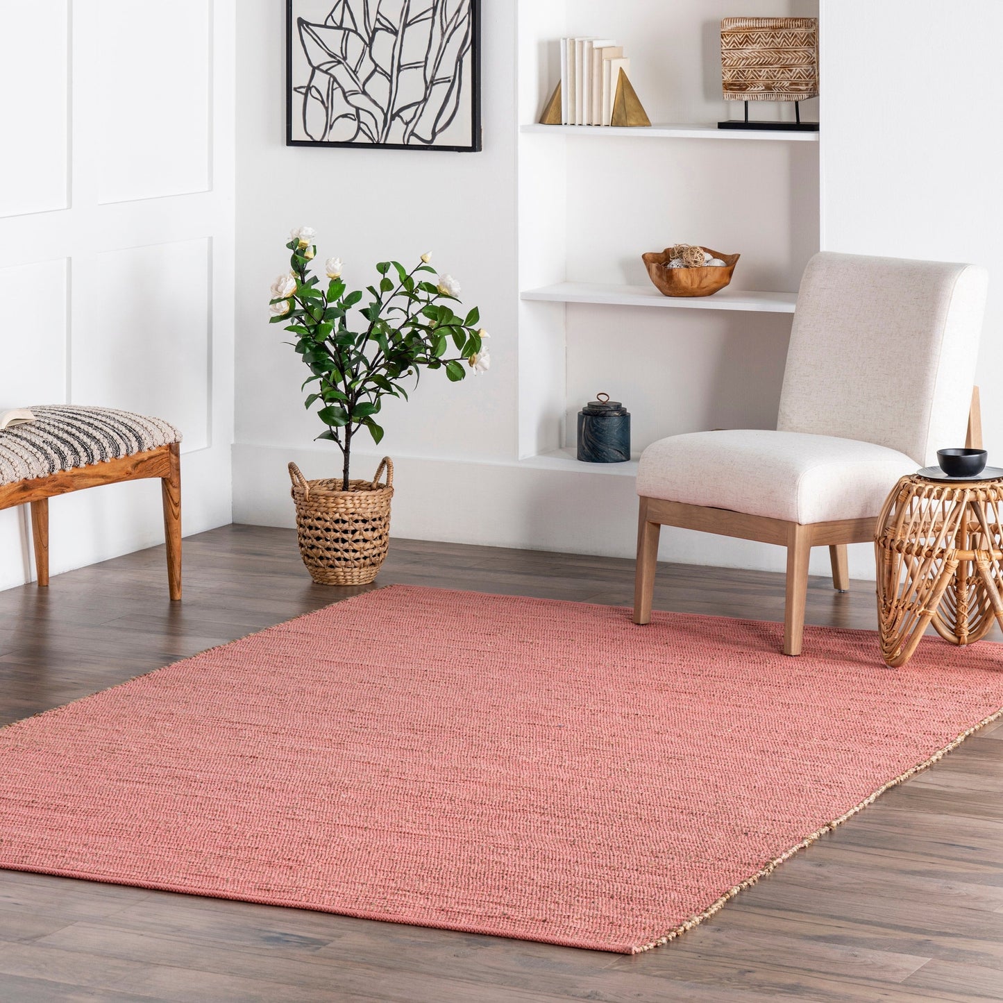 Tapis Nuloom Jacky Classic en mélange de jute