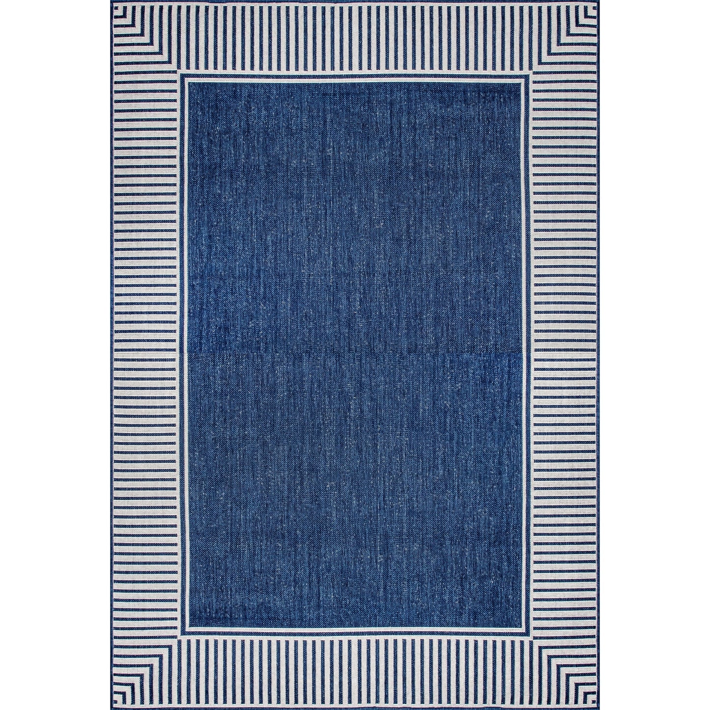 Tapis d'intérieur/extérieur classique à bordures Nuloom Leah