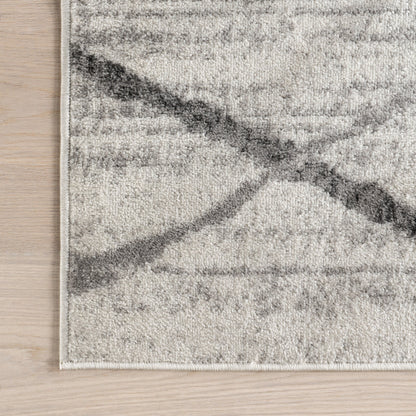 Tapis abstrait moderne Nuloom Skylar