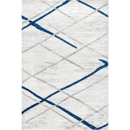 Tapis abstrait moderne Nuloom Skylar