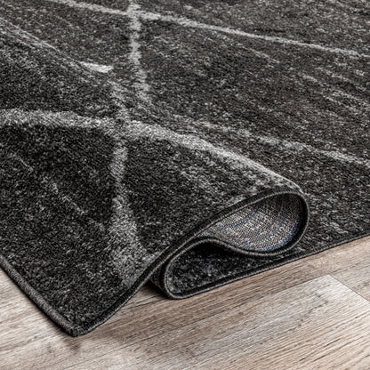 Tapis abstrait moderne Nuloom Skylar