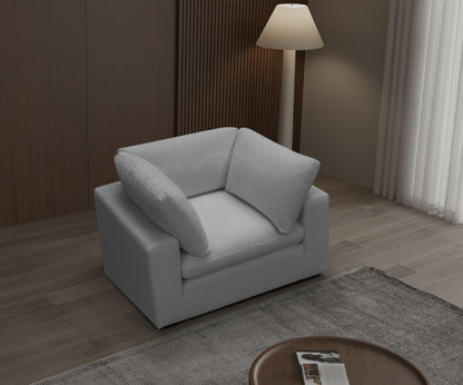 Canapé en tissu - Gris Sol