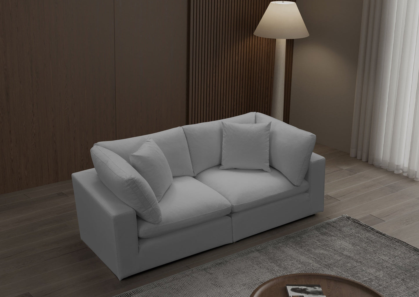 Canapé modulable - Gris Sol