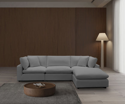 Canapé méridienne - Gris Sol