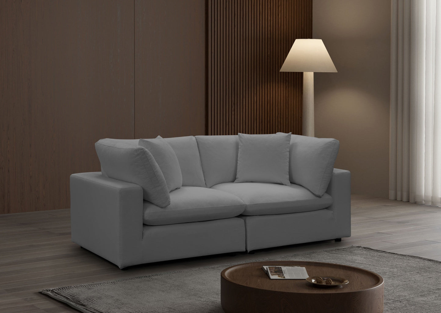 Canapé modulable - Gris Sol