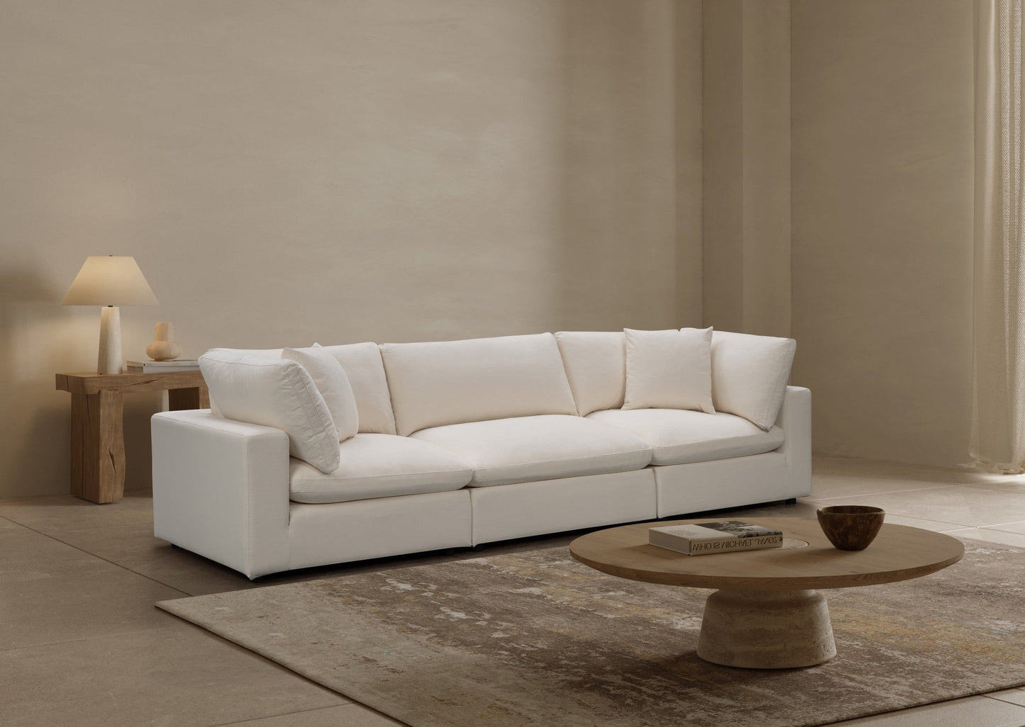 Canapé modulable - Sol Ivory