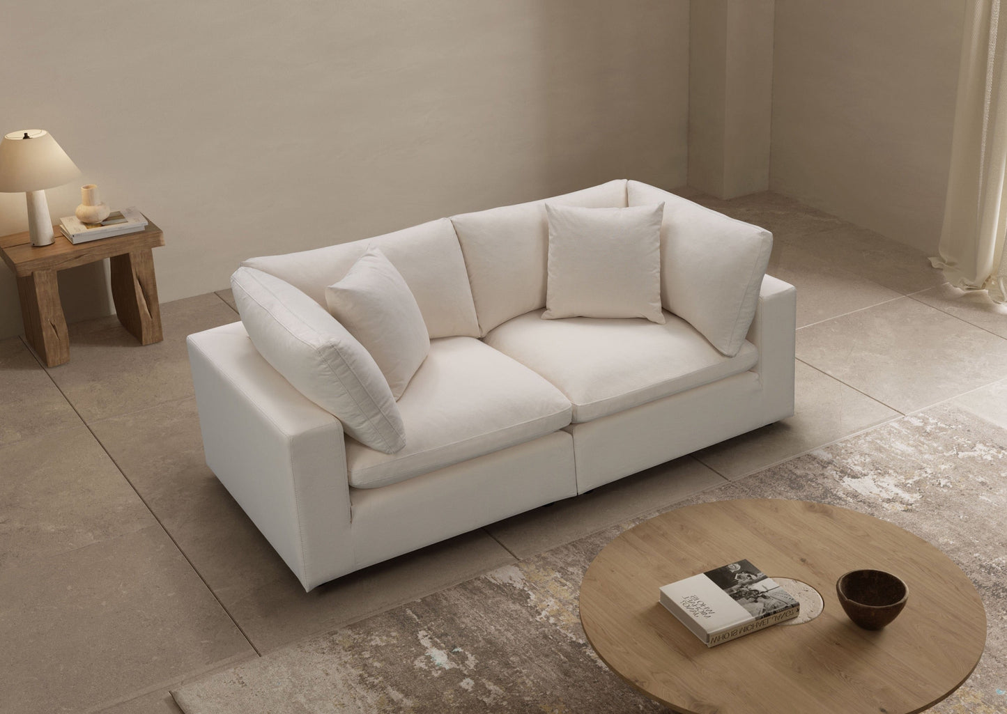 Canapé modulable - Sol Ivory