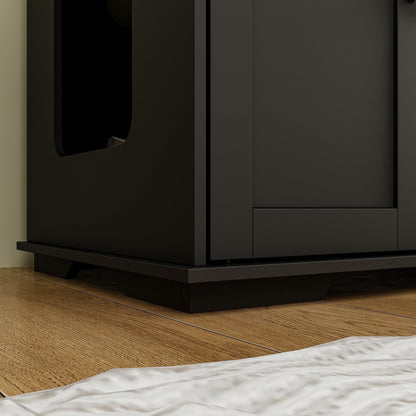 Meubles de dissimulation pour bac à litière pour chat et toilettes privées pour animaux de compagnie