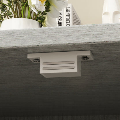 Bac à litière pour chat à deux compartiments, meuble multifonctionnel