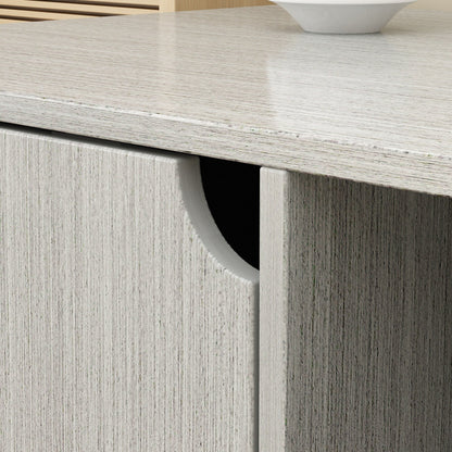 Bac à litière pour chat à deux compartiments, meuble multifonctionnel