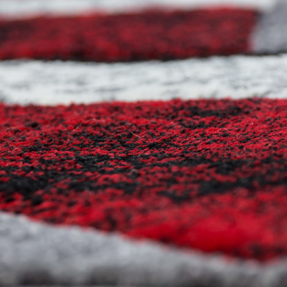 Tapis moderne pour salon au design abstrait