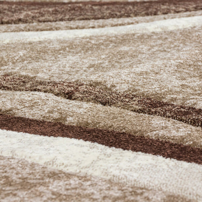 Tapis moderne pour salon au design abstrait