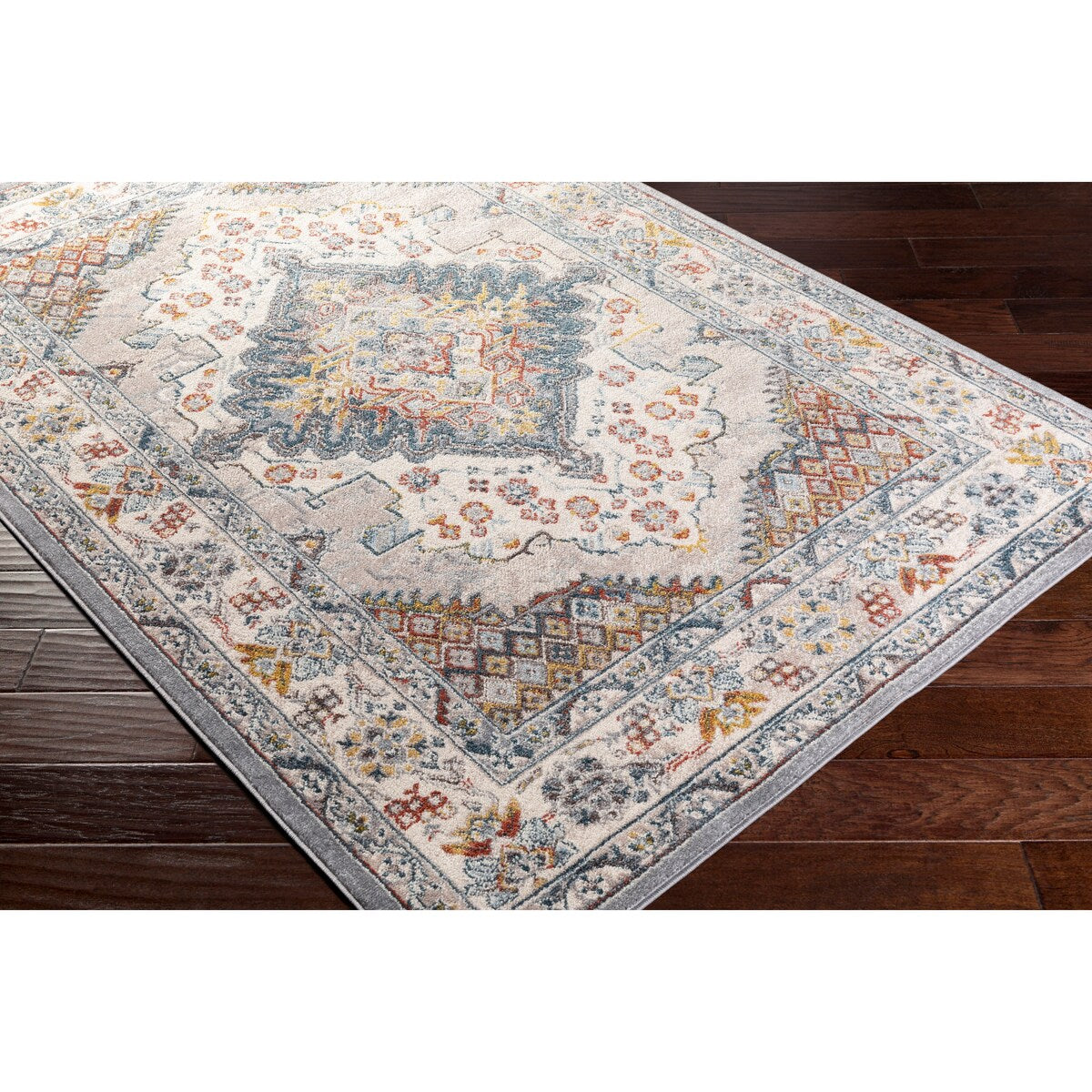 Tapis médaillon persan traditionnel Livabliss Elmas