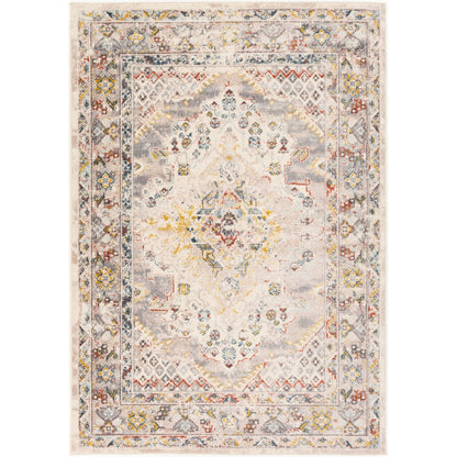 Tapis médaillon persan traditionnel Livabliss Elmas