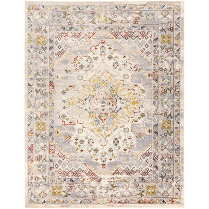 Tapis médaillon persan traditionnel Livabliss Elmas
