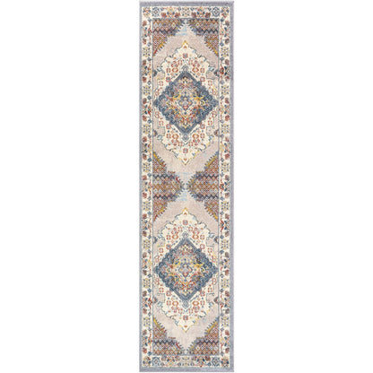 Tapis médaillon persan traditionnel Livabliss Elmas