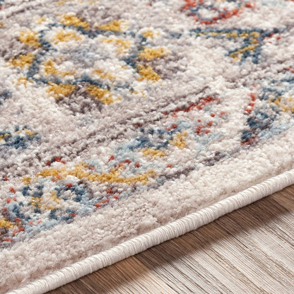 Tapis médaillon persan traditionnel Livabliss Elmas