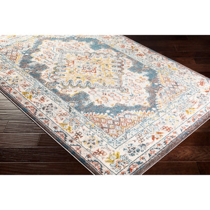 Tapis médaillon persan traditionnel Livabliss Elmas
