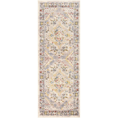 Tapis médaillon persan traditionnel Livabliss Elmas