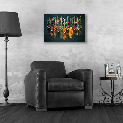 Epic Art 'Colorful Spices,' Acrylic Glass Wall Art