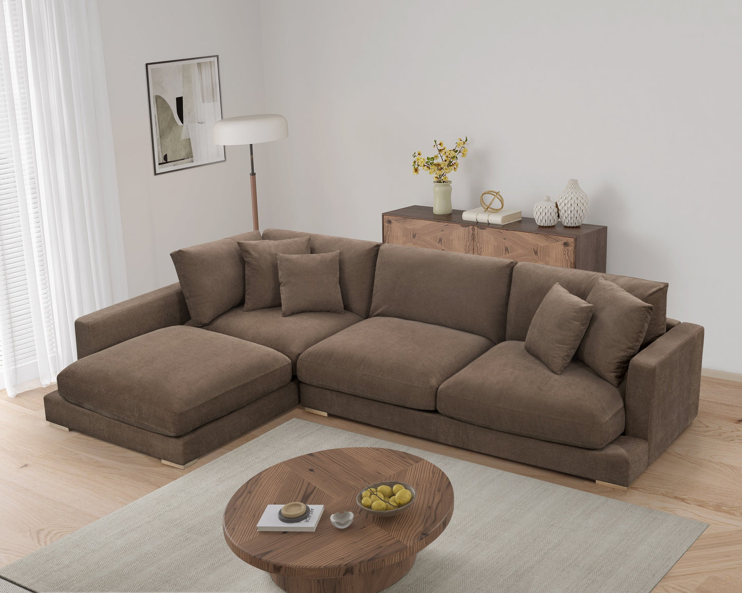 Canapé en tissu - Velora Coco