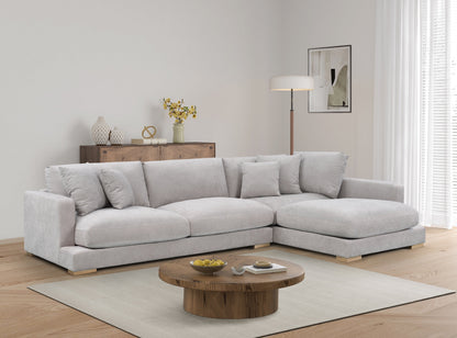 Canapé en tissu - Velora Écru