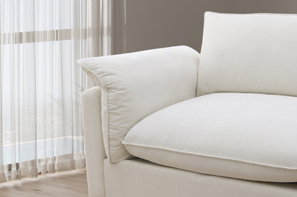 Canapé en tissu - Velora Mylk