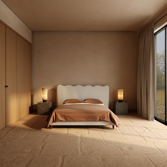 Cadre de lit rembourré - Boucle