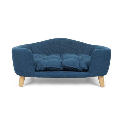 Lit pour animal de compagnie en tissu Ferncliffe Mid-Century par Christopher Knight Home