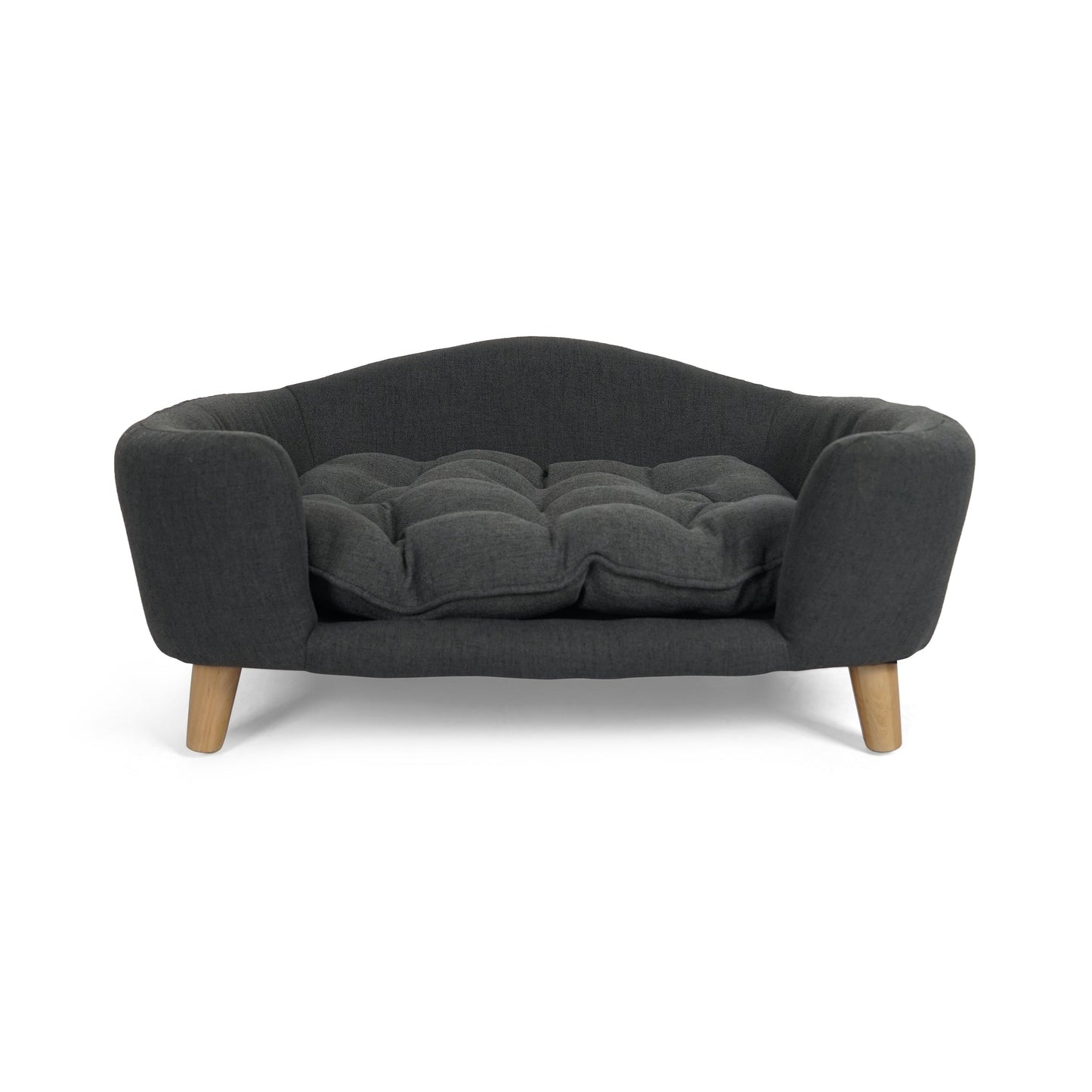 Lit pour animal de compagnie en tissu Ferncliffe Mid-Century par Christopher Knight Home