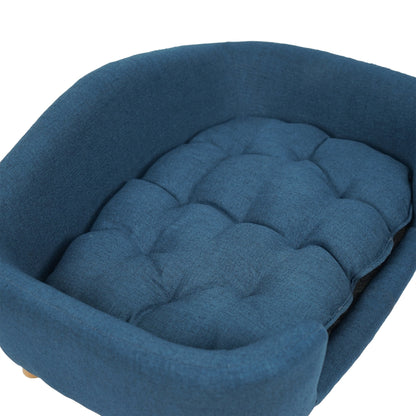 Lit pour animal de compagnie en tissu Ferncliffe Mid-Century par Christopher Knight Home