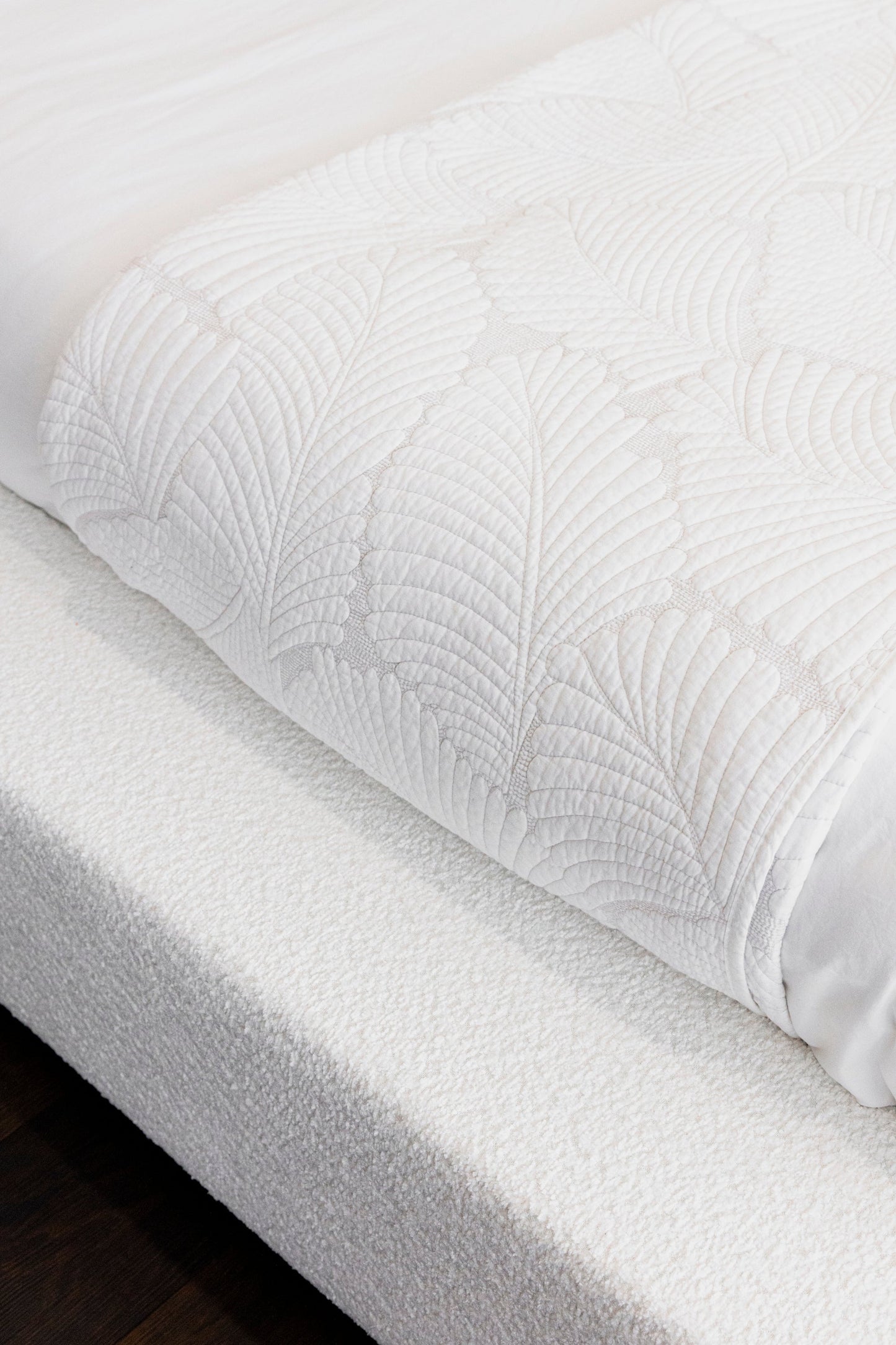 Cadre de lit rembourré - Boucle