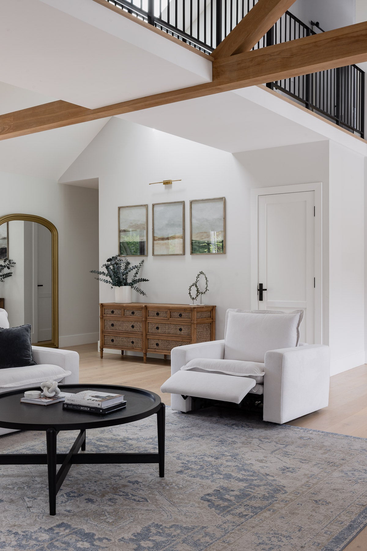 Fauteuil inclinable électrique - Dewi Vanille