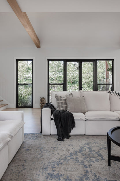 Canapé inclinable électrique - Dewi Vanille