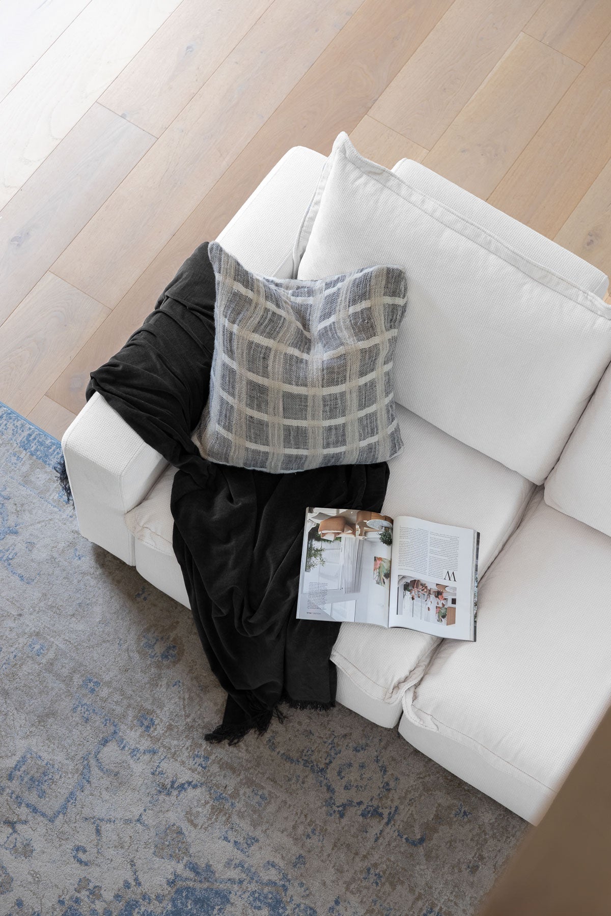 Canapé inclinable électrique - Dewi Vanille