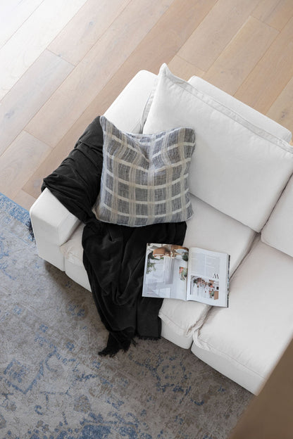 Canapé inclinable électrique - Dewi Vanille